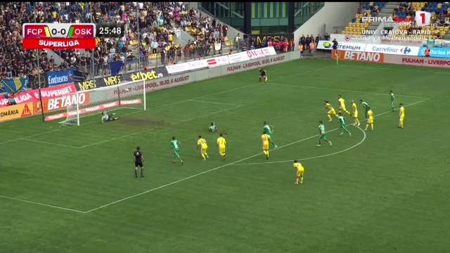 Cosmin Matei, execuție lamentabilă de la 11 metri, în partida cu Petrolul. Fotbalistul a aterizat în fund_9