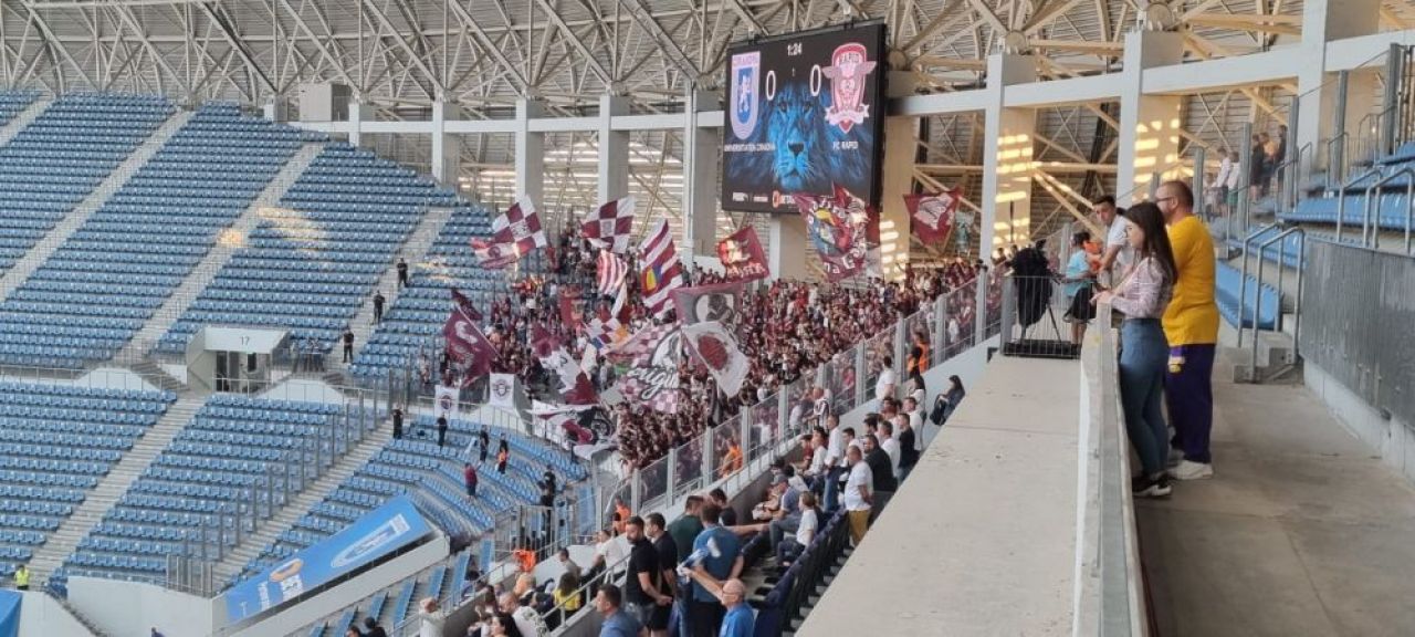 Universitatea Craiova - Rapid. Giuleștenii, la Craiova cu toți