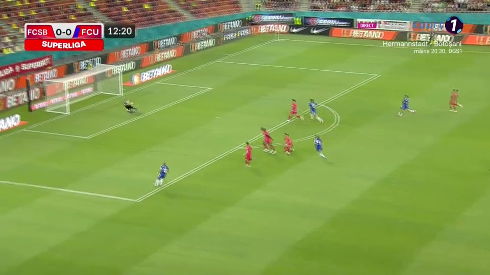 FCSB - FCU Craiova 1-1 | Vicecampioana României, fără victorie după trei etape. Oltenii lui Croitoru, un nou rezultat important_4