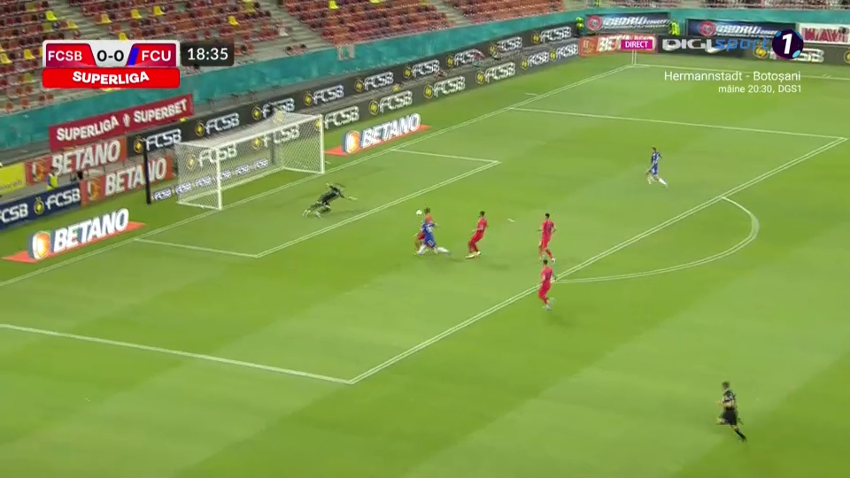 FCSB - FCU Craiova 1-1 | Vicecampioana României, fără victorie după trei etape. Oltenii lui Croitoru, un nou rezultat important_5