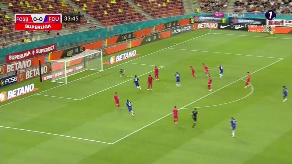 FCSB - FCU Craiova 1-1 | Vicecampioana României, fără victorie după trei etape. Oltenii lui Croitoru, un nou rezultat important_7