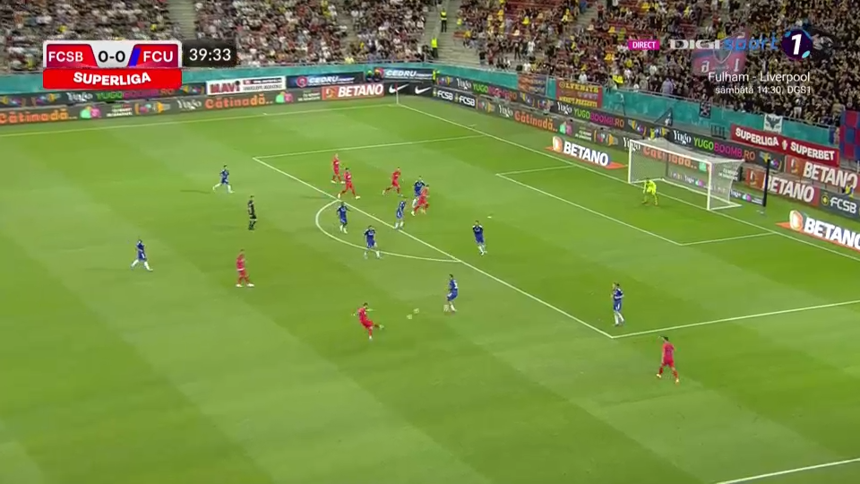 FCSB - FCU Craiova 1-1 | Vicecampioana României, fără victorie după trei etape. Oltenii lui Croitoru, un nou rezultat important_8