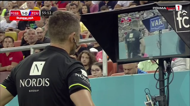 A cedat VAR-ul pe Arena Națională! Cojocaru mai că a văzut tot meciul în reluare până să dea penalty pentru FCU_10