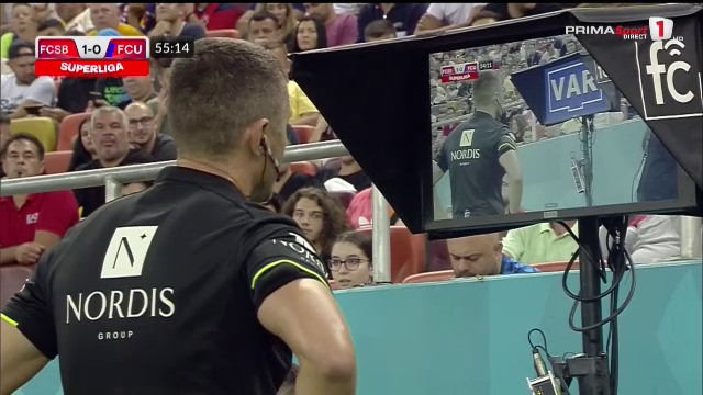 A cedat VAR-ul pe Arena Națională! Cojocaru mai că a văzut tot meciul în reluare până să dea penalty pentru FCU_13