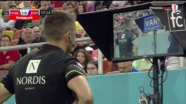 A cedat VAR-ul pe Arena Națională! Cojocaru mai că a văzut tot meciul în reluare până să dea penalty pentru FCU_14
