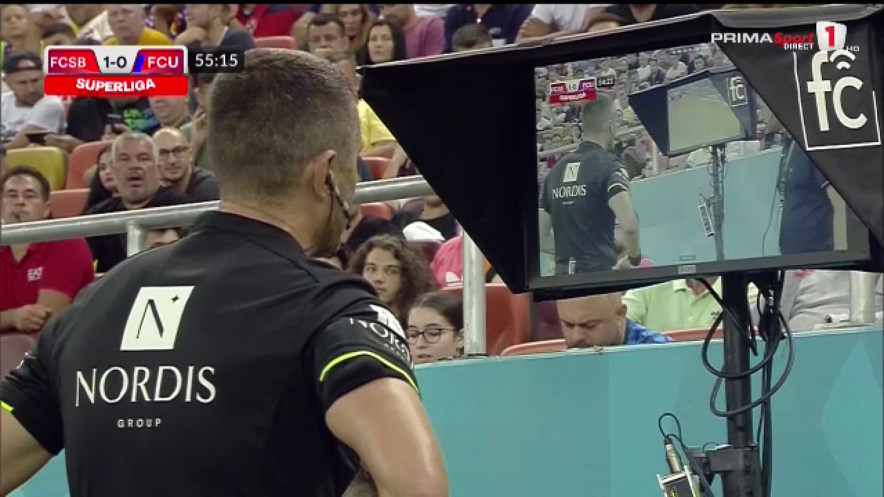 A cedat VAR-ul pe Arena Națională! Cojocaru mai că a văzut tot meciul în reluare până să dea penalty pentru FCU_19