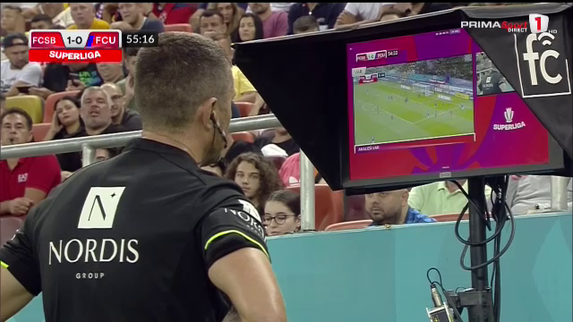 A cedat VAR-ul pe Arena Națională! Cojocaru mai că a văzut tot meciul în reluare până să dea penalty pentru FCU_25