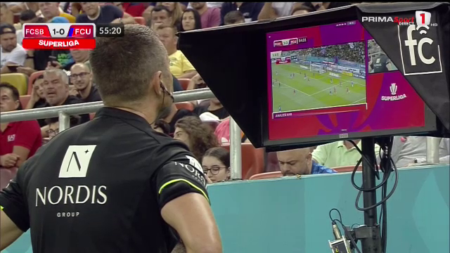 A cedat VAR-ul pe Arena Națională! Cojocaru mai că a văzut tot meciul în reluare până să dea penalty pentru FCU_37