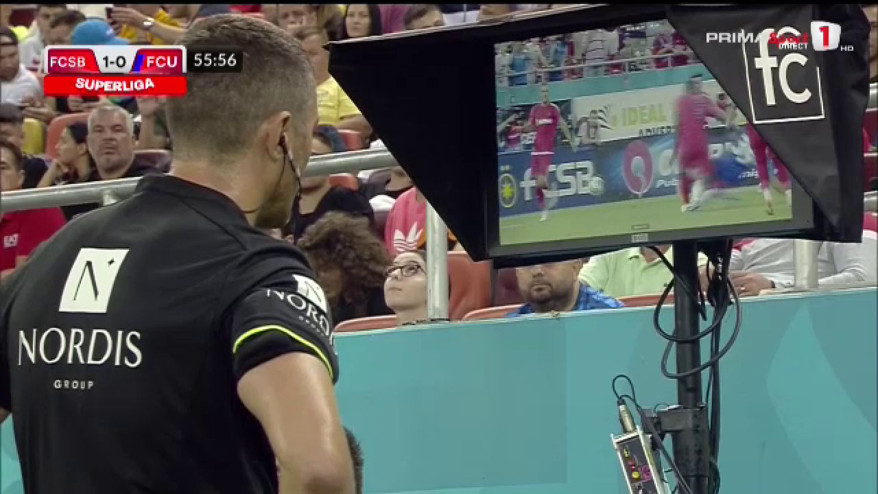 A cedat VAR-ul pe Arena Națională! Cojocaru mai că a văzut tot meciul în reluare până să dea penalty pentru FCU_75