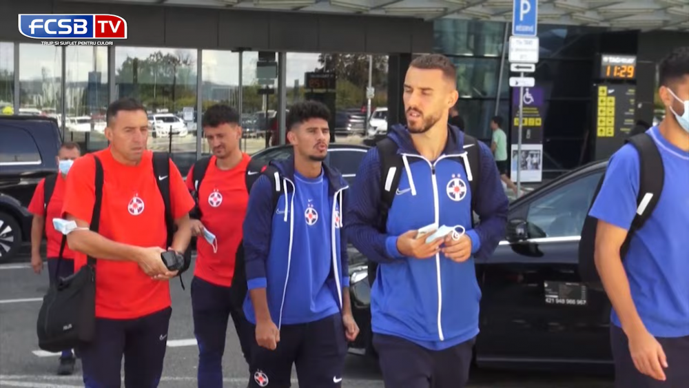 Imagini superbe. FCSB, în Slovacia. Elevii lui Nicolae Dică sunt pregătiți să facă show cu Dunajska_11