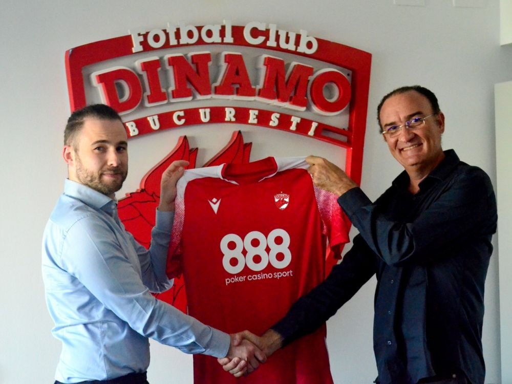 (P) 888 devine sponsor oficial al clubului Dinamo București FC pentru sezonul 2022-23