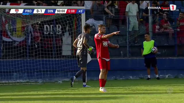 Eliminat după ce și-a scuipat adversarul! Ce s-a întâmplat în Progresul Spartac - Dinamo_14