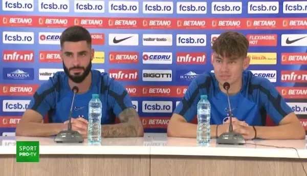 Radaslavescu și Boboc, conferință de presă FCSB (05/08/2022)