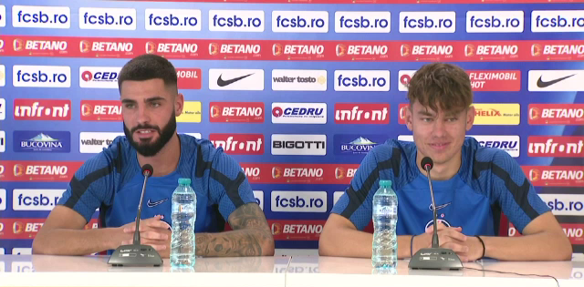 Boboc și Radaslavescu nu se tem de presiunea de la FCSB: &bdquo;Este cea mai mare echipă din Rom&acirc;nia!&rdquo; / &bdquo;Venim de la domnul Hagi!&rdquo;&nbsp;
