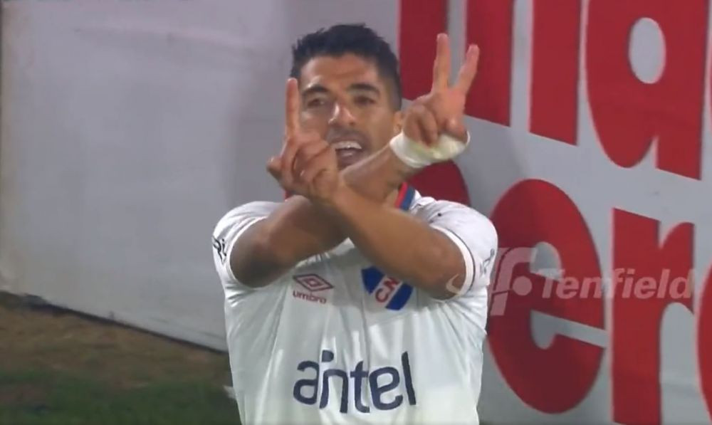 Luis Suarez a marcat primul gol pentru Nacional Montevideo