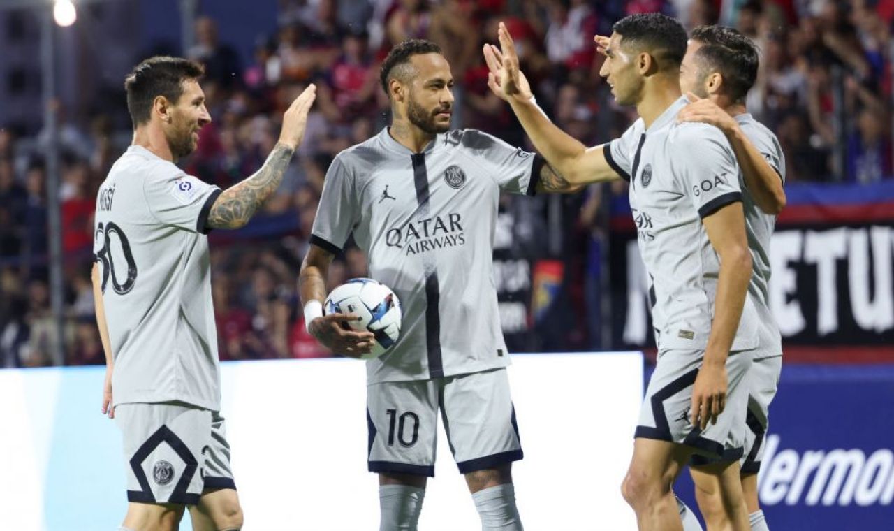 „Când Messi zâmbește, zâmbește și echipa!” Christophe Galtier, încântat de debutul în Ligue 1! Fanii lui Clermont i-au scandat numele argentinianului _5