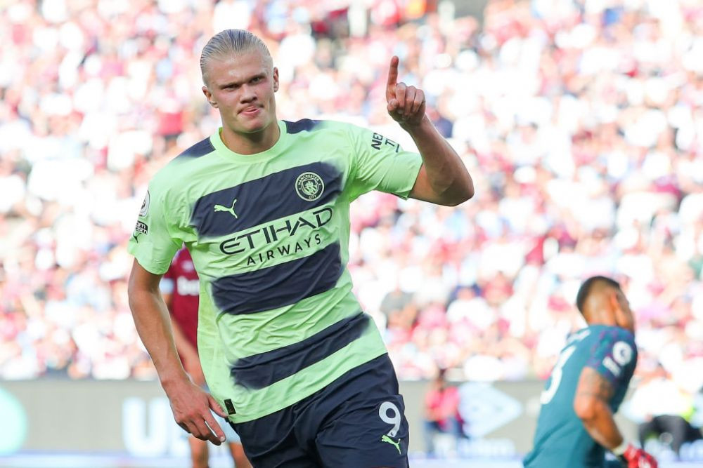 Debut cu dreptul pentru Erling Haaland în Premier League. 