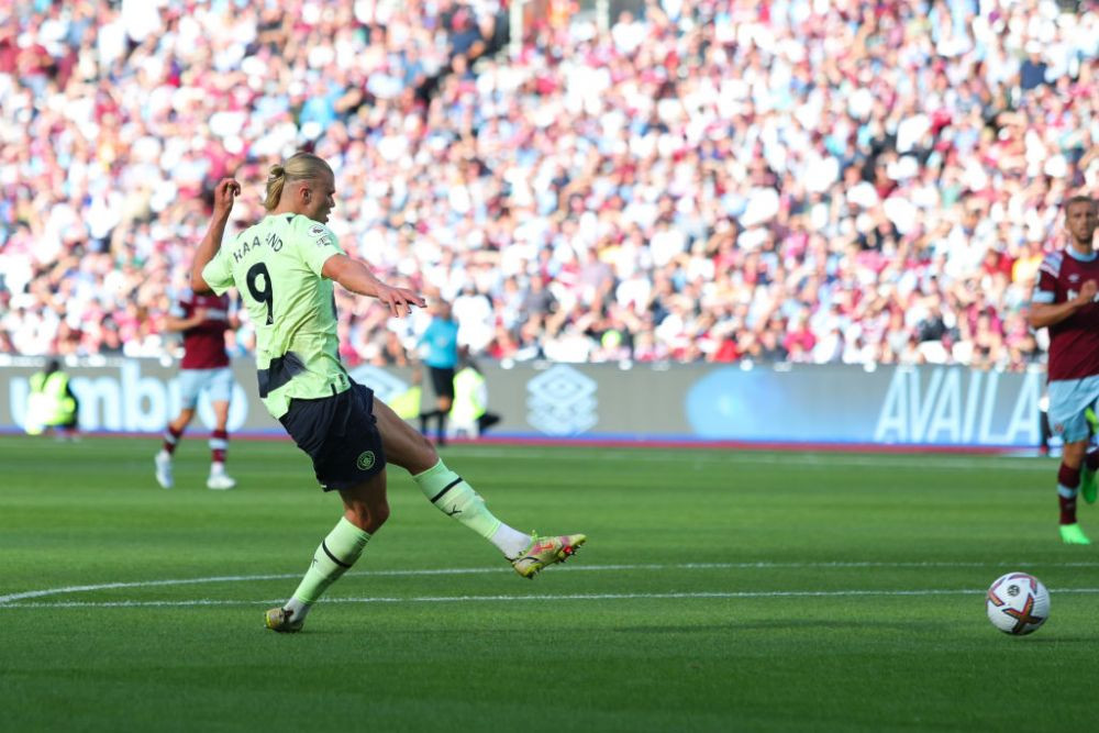 Debut cu dreptul pentru Erling Haaland în Premier League. 