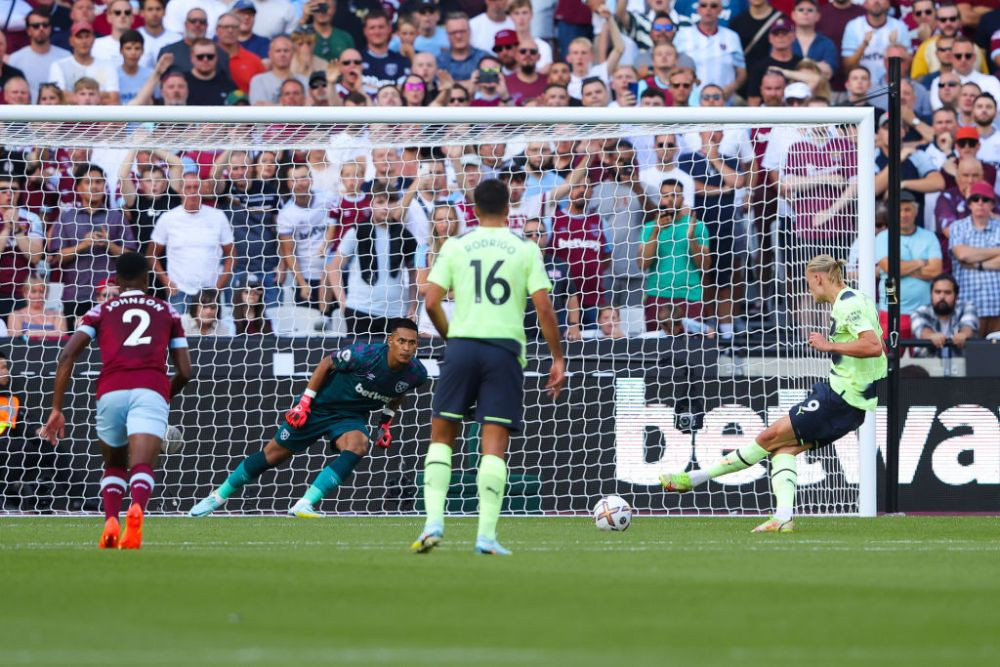 Debut cu dreptul pentru Erling Haaland în Premier League. 