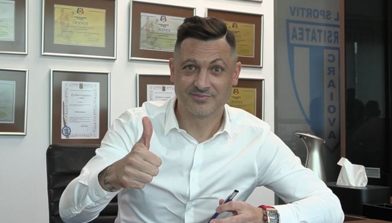 Mirel Rădoi a fost prezentat la Universitatea Craiova: