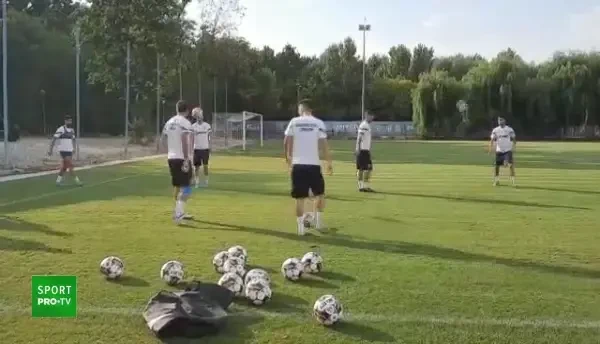 Mirel Rădoi a condus primul antrenament la Universitatea Craiova III