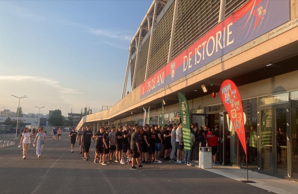 Gestul neașteptat făcut de galeria lui CSA Steaua, după ce echipa nu a obținut dreptul de promovare în Liga 1_2