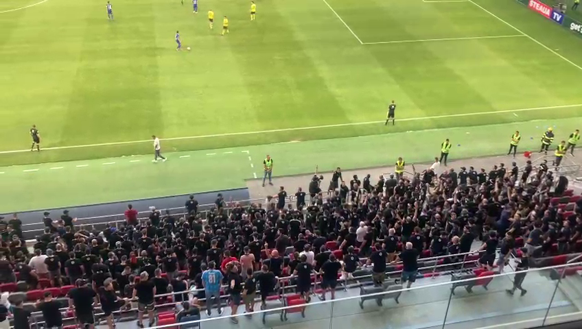Gestul neașteptat făcut de galeria lui CSA Steaua, după ce echipa nu a obținut dreptul de promovare în Liga 1_5