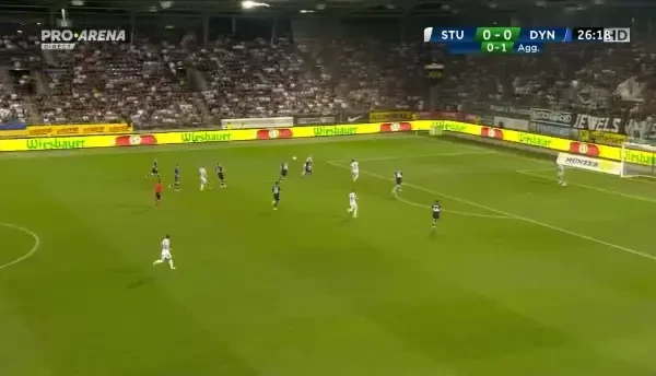 Sturm Graz - Dinamo Kiev 1 - 0: Gol Rasmus Hojlund