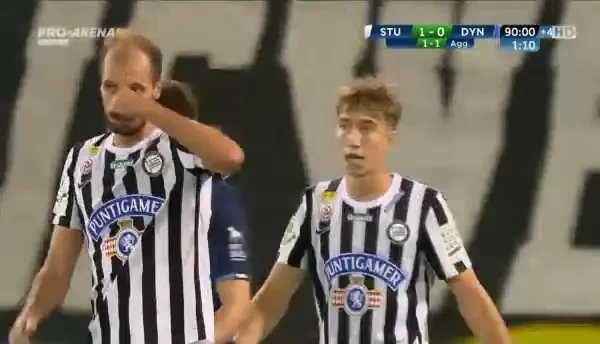Sturm Graz - Dinamo Kiev: Ratare minutul 91