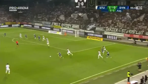 Sturm Graz - Dinamo Kiev 1 - 1: Gol Vivcharenko