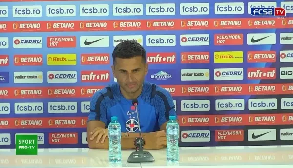 Nicolae Dică, conferință FCSB - Dunajska Streda (10/08/2022)