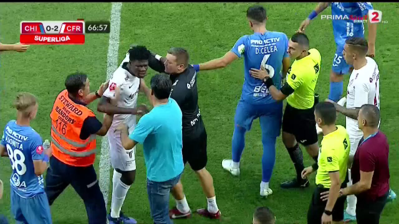 A venit nota de plată pentru CFR Cluj! Cât vor fi suspendați Dan Petrescu, Yeboah și Debeljuh după meciul cu Chindia_8