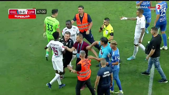 A venit nota de plată pentru CFR Cluj! Cât vor fi suspendați Dan Petrescu, Yeboah și Debeljuh după meciul cu Chindia_10