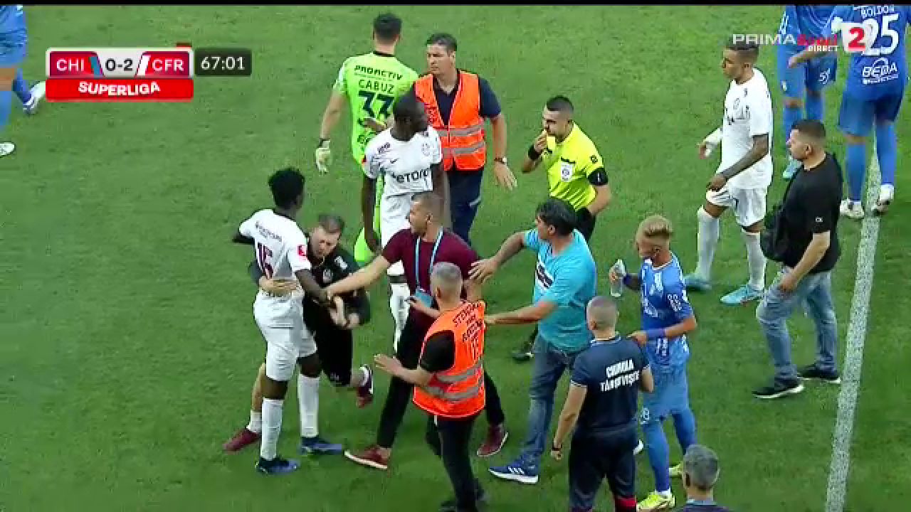 A venit nota de plată pentru CFR Cluj! Cât vor fi suspendați Dan Petrescu, Yeboah și Debeljuh după meciul cu Chindia_11