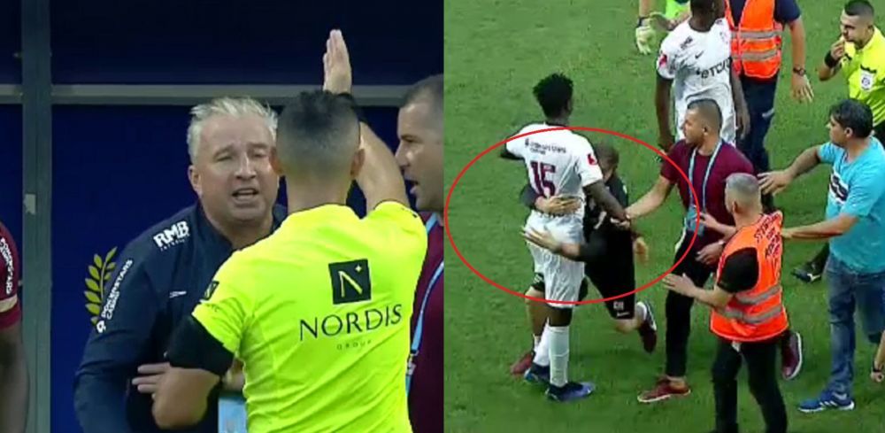 A venit nota de plată pentru CFR Cluj! Cât vor fi suspendați Dan Petrescu, Yeboah și Debeljuh după meciul cu Chindia_15