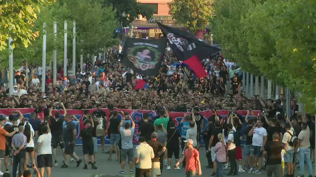 FCSB - DAC Dunajska | Atmosferă incendiară la Arena Națională înaintea meciului. Cum și-a susținut Peluza Nord favoriții_6