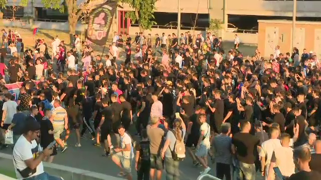 FCSB - DAC Dunajska | Atmosferă incendiară la Arena Națională înaintea meciului. Cum și-a susținut Peluza Nord favoriții_12