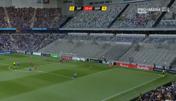 Djurgarden - Sepsi. GOL Joel Asoro, minutul 24