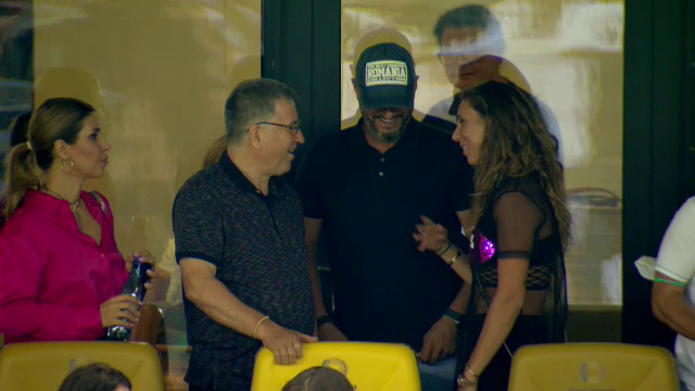 FCSB - DAC Dunajska | Mihaela Buzărnescu, suporter de lux pe Arena Națională. A discutat c&acirc;teva minute cu tatăl lui Marco Dulca