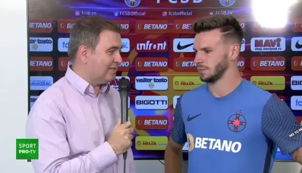 Andrei Cordea, după FCSB - Dunajska Streda 1-0