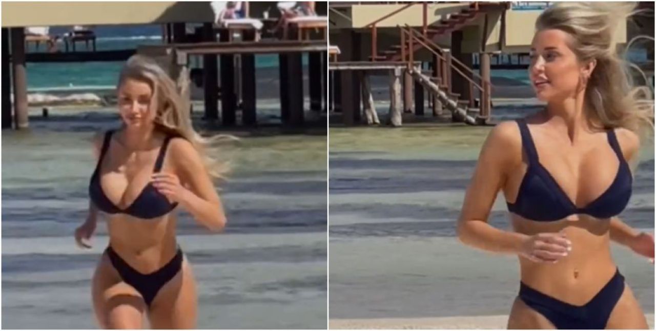 I-a arătat Pamelei Anderson cum se face! „Cea mai sexy hocheistă din lume” a recreat scena din Baywatch după ce s-a făcut model _15