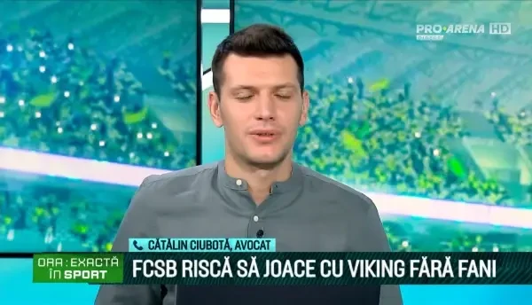 Verdictul avocatului! Riscă FCSB să joace fără suporteri meciul cu Viking sau nu!?