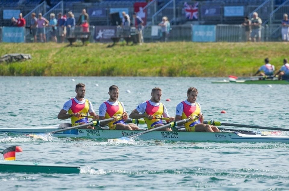 Campionatele Europene de canotaj: de trei ori aur pentru România, la dublu rame feminin și masculin și dublu vâsle fete!_5