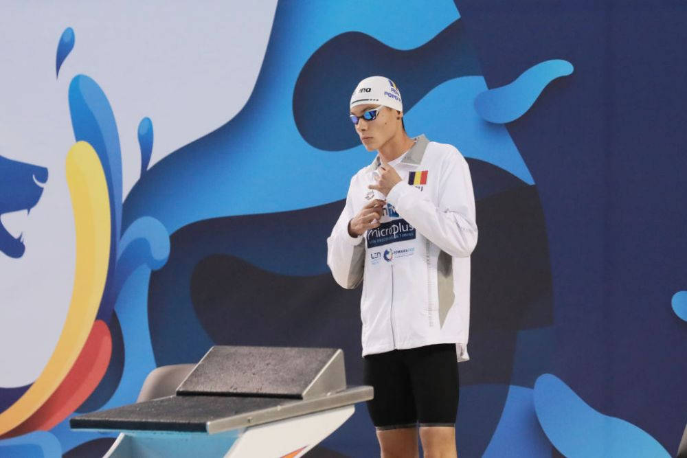 Prima reacție a lui David Popovici după recordul mondial de la Campionatul European de la Roma