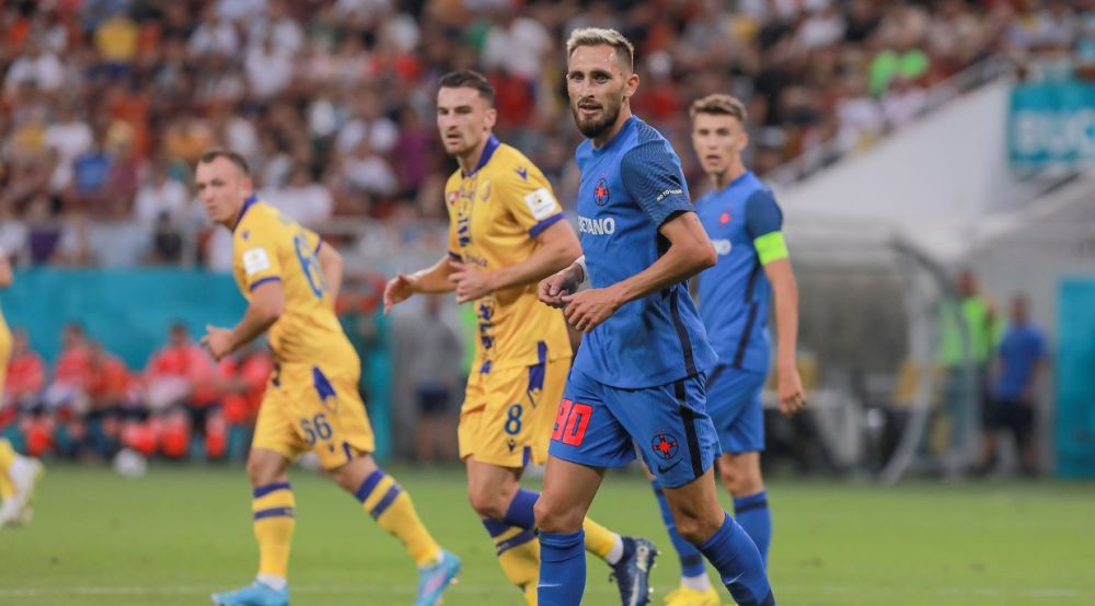 Echipa lui FCSB pentru meciul cu Chindia: multe schimbări, un debut și o surpriză. Tavi Popescu și Olaru, rezerve