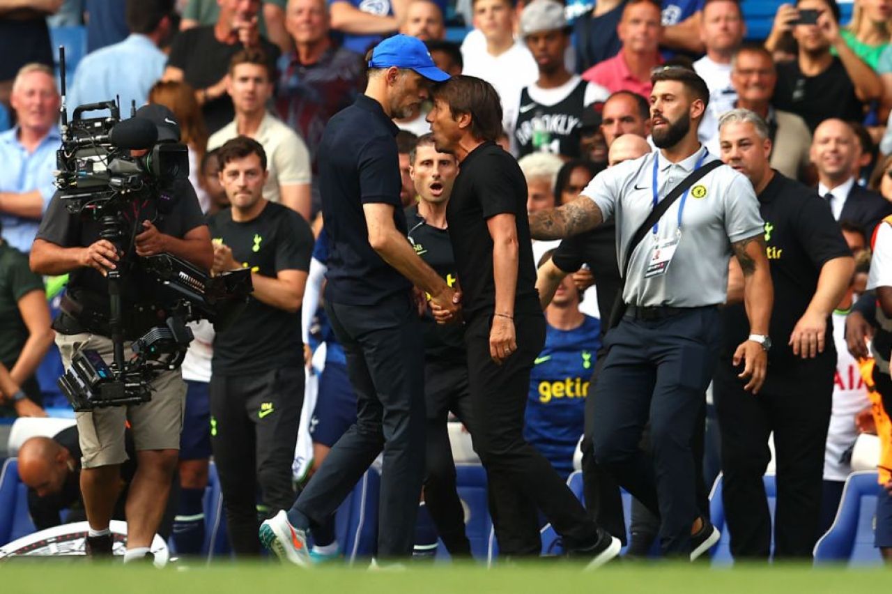 Nervi întinși la cote maxime pe Stamford Bridge! Tuchel și Conte s-au luat la