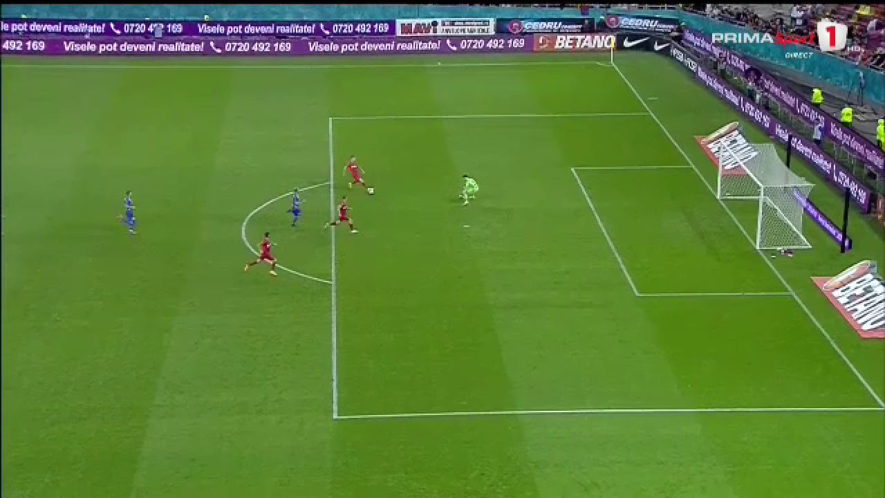 Darius Olaru, ratarea carierei în FCSB - Chindia! Șut pe lângă cu poarta goală_1