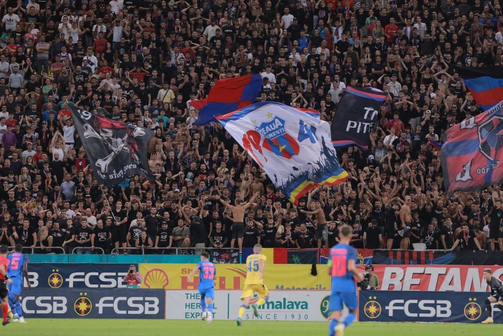 Suporterii de la Peluza Nord și-au anunțat prezența la meciul FCSB-Viking! Unde vor sta. Meciul este joi, ora 21:30, la PRO TV și VOYO_2