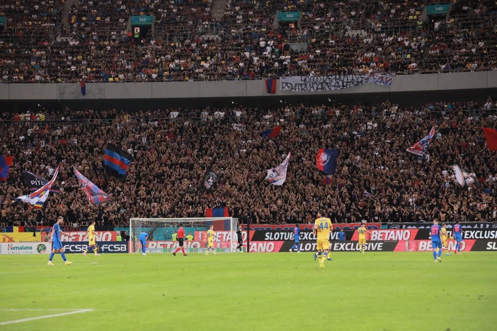 Suporterii de la Peluza Nord și-au anunțat prezența la meciul FCSB-Viking! Unde vor sta. Meciul este joi, ora 21:30, la PRO TV și VOYO_3
