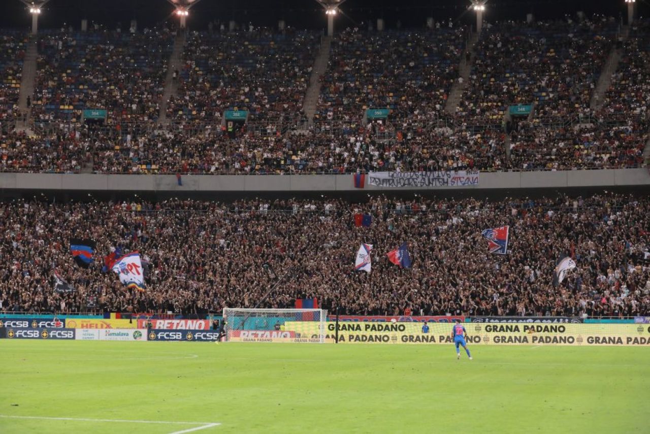 Suporterii de la Peluza Nord și-au anunțat prezența la meciul FCSB-Viking! Unde vor sta. Meciul este joi, ora 21:30, la PRO TV și VOYO_4
